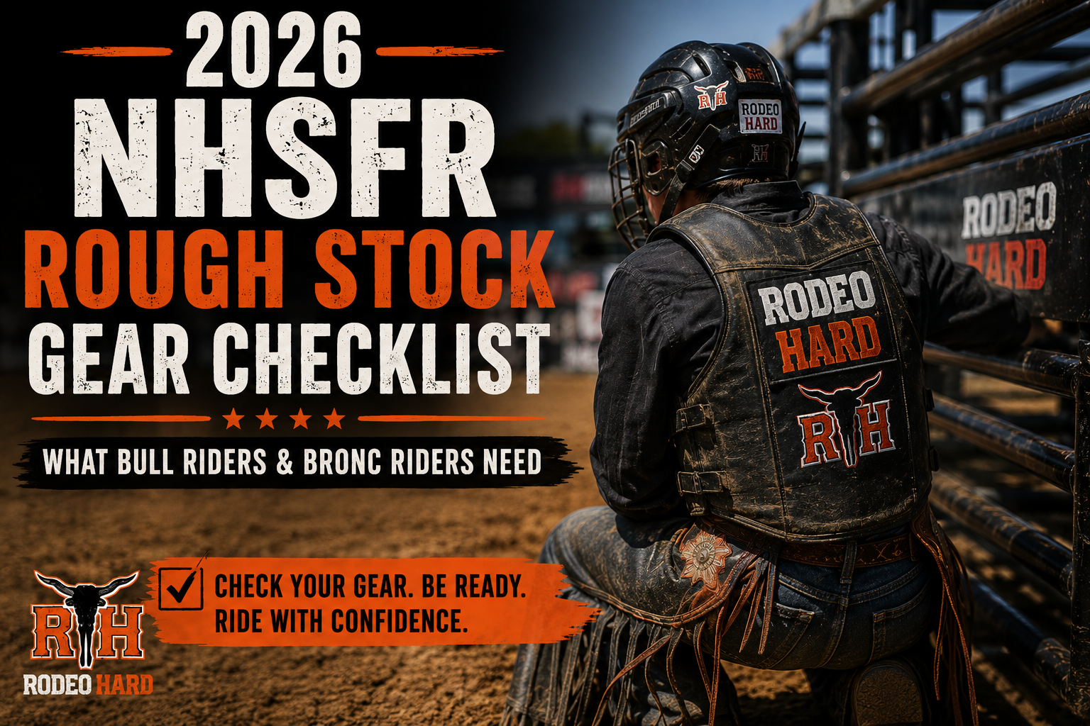 2026 NHSFR Rough Stock Gear Checklist: What Bull Riders & Bronc Riders Need