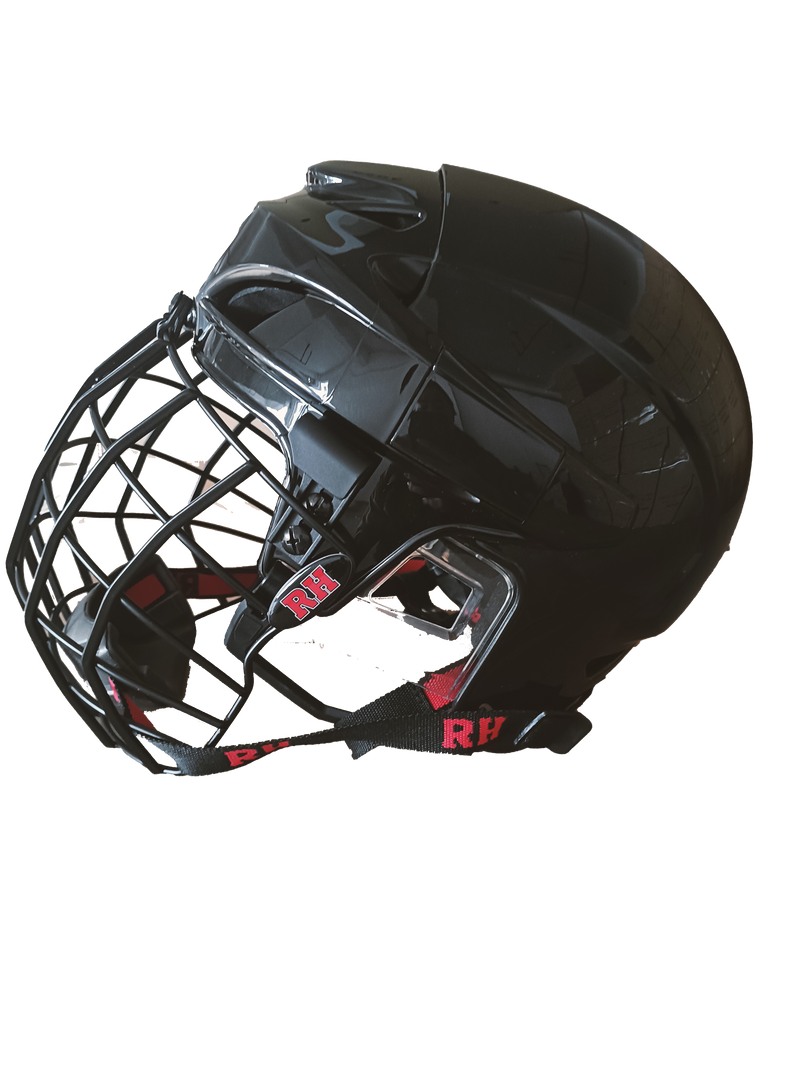 Rodeo Hard Bull Riding Protective Helmet Combo