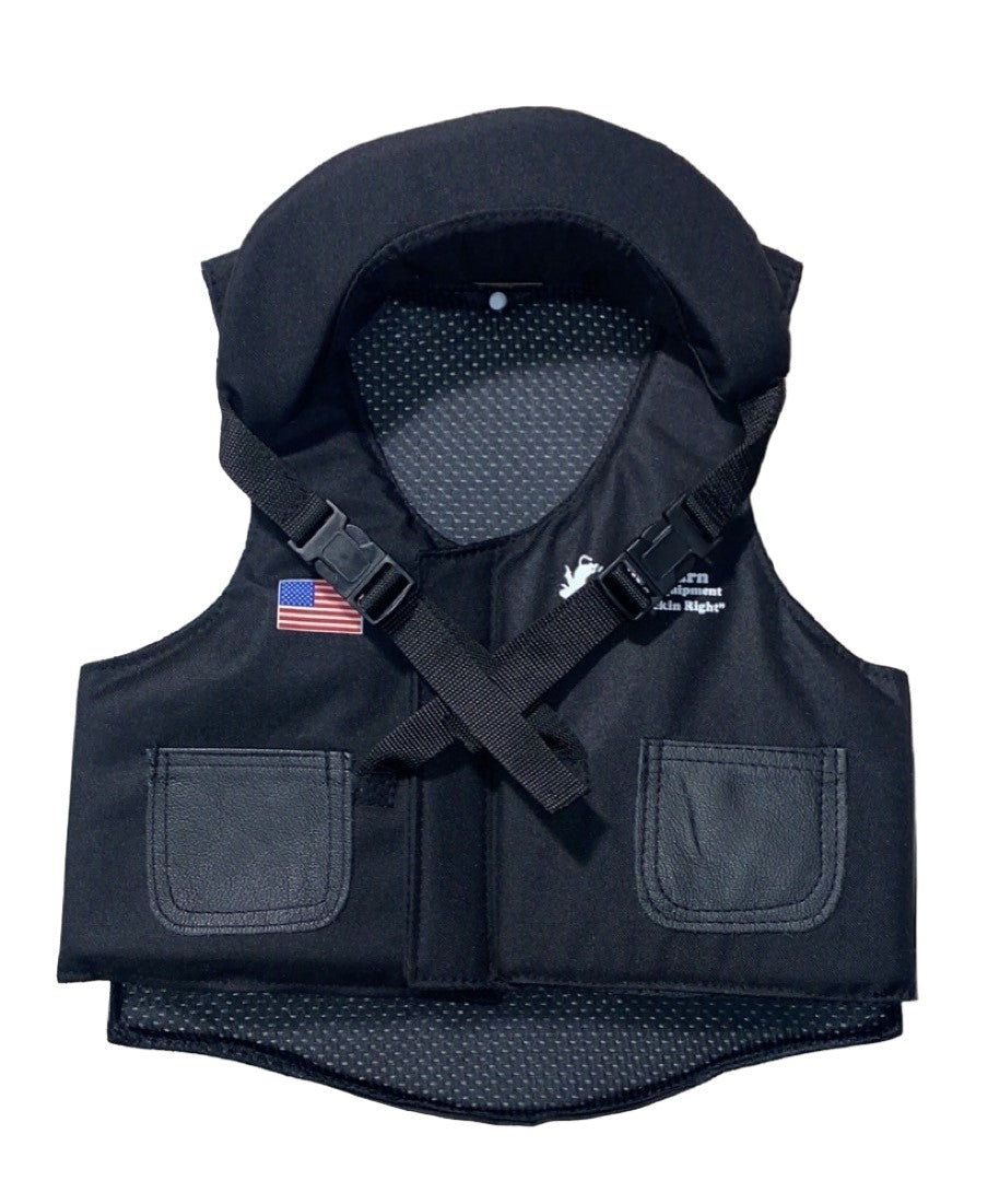 Junior Roughstock Vest with Neckroll — Rodeo Hard