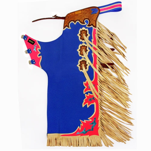 Bull Riding Pro Rodeo Chaps cuir de vachette adulte frangeuede chap Bull Riding Pro Rodeo Chaps cuir de vachette adulte frangeuede chap
