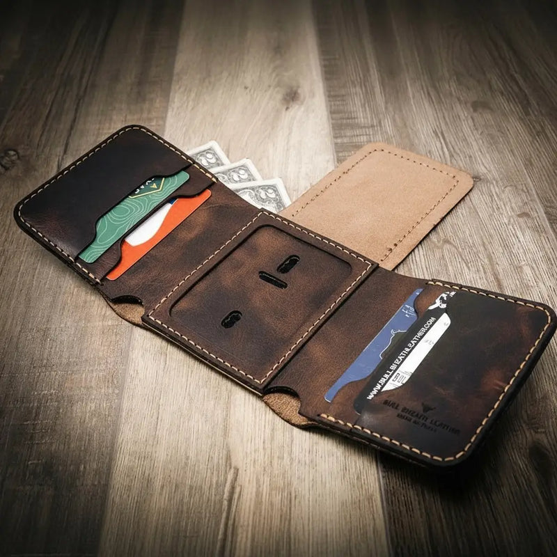 Badge Trifold Wallet
