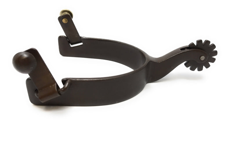 Using Bronc Riding Spurs AJ Tack Men's Bronc Rider Spurs — Rodeo Hard