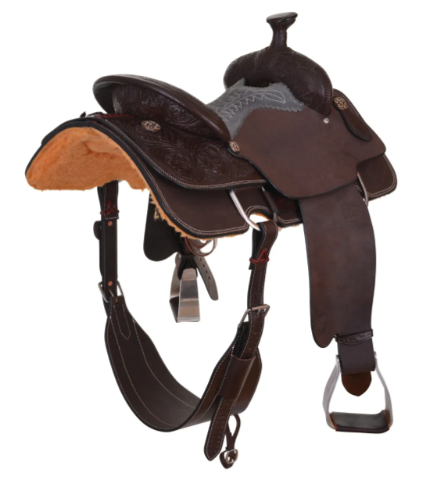 Circle Y Mesquite Team Roper Saddle | Made in USA!