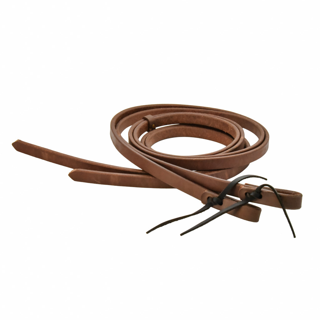 Oiled Harness Leather Split Reins