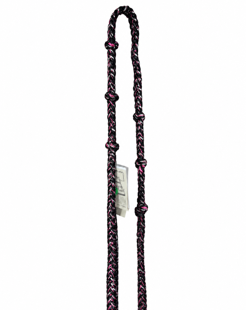Bling Barrel Reins – Braided Reins with Knotted Handholds