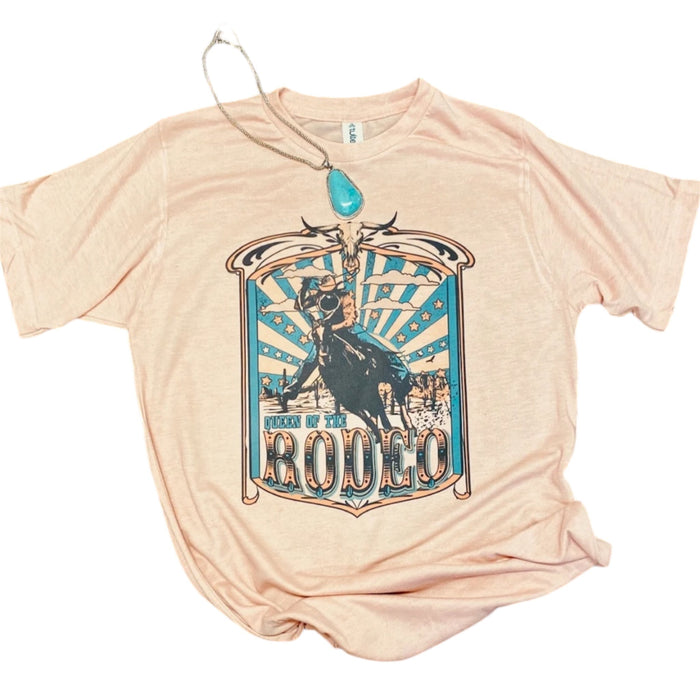Rodeo Queen Western Graphic Tee | Rowdy Rowels