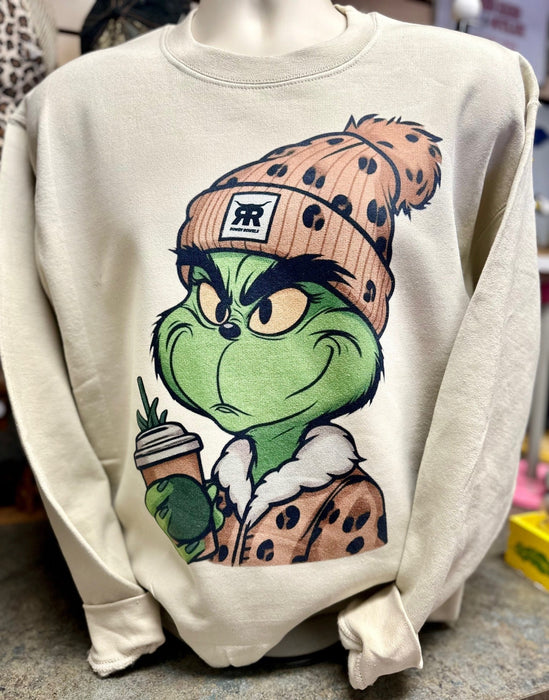 Christmas Grinch Graphic Sweatshirt