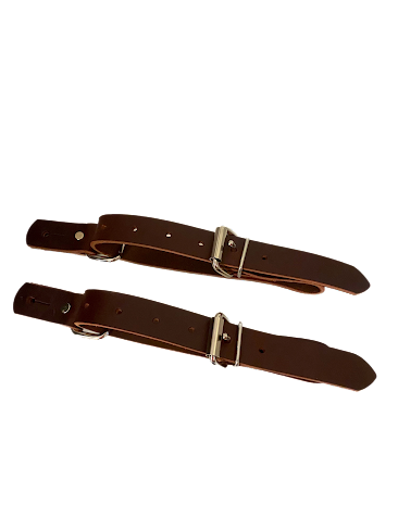 Bull Riding Boot Straps Bull Riding Spur Straps – Latigo Leather Rough Stock — Rodeo Hard