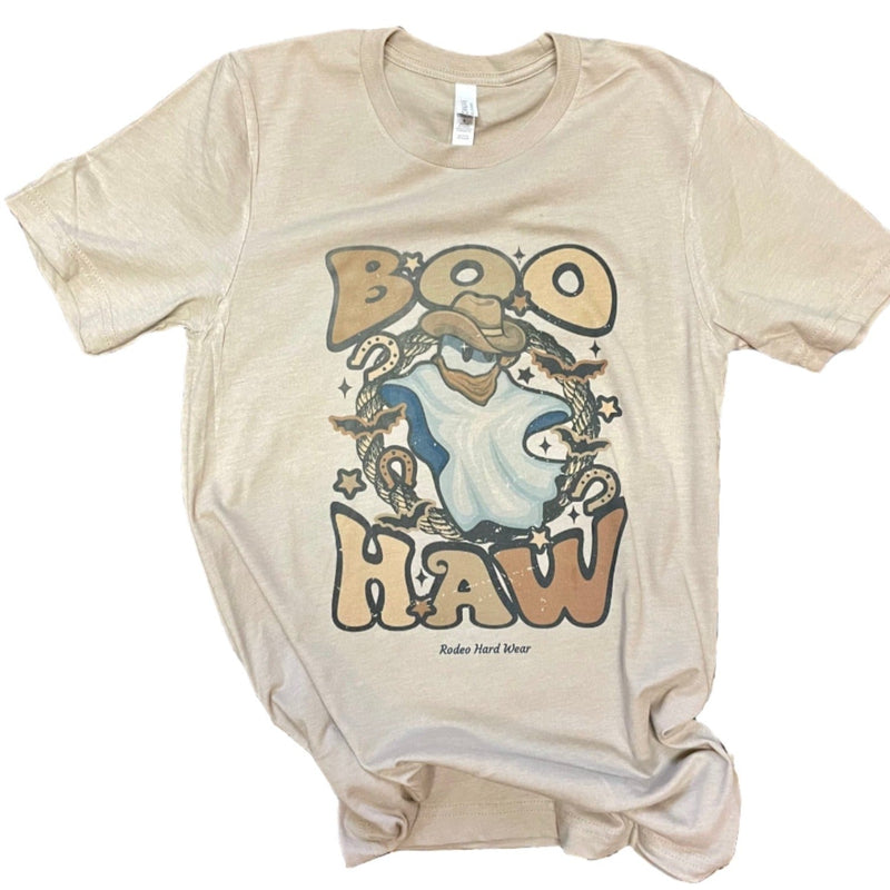 Boo Haw Halloween Tee: Comfort and Style in One