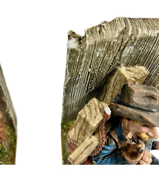 Cowboy Bookends Scratch N Dent Item