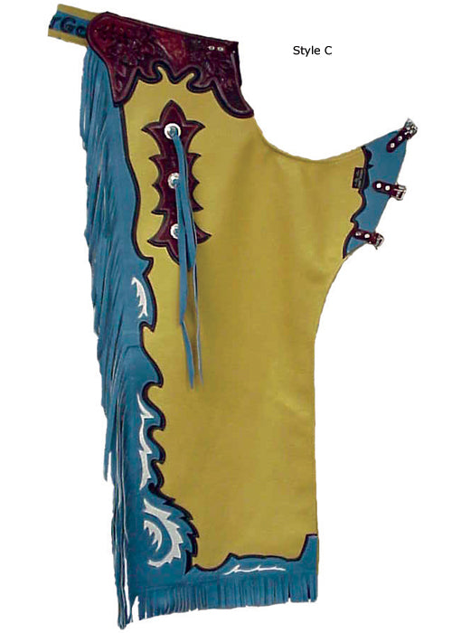 Super Pro Rough Stock Rodeo Chaps — Rodeo Hard