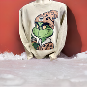 Christmas Grinch Graphic Sweatshirt - Rodeo Hard