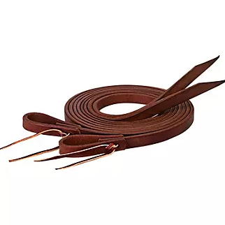 Rowdy Rowels Latigo Leather Split Reins