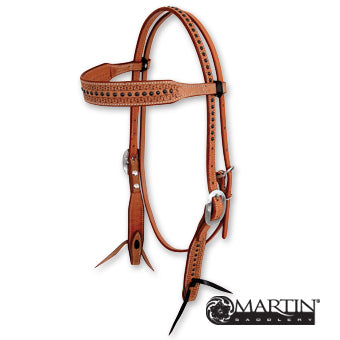 Roughout Leather Browband