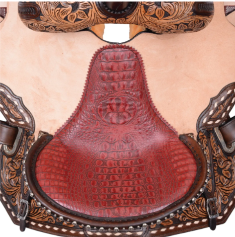 Martha Josey Cash Gold Buckle Barrel Saddle | Made in USA!