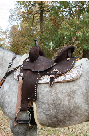Josey Cash Go Round Barrel Saddle | Made in USA!