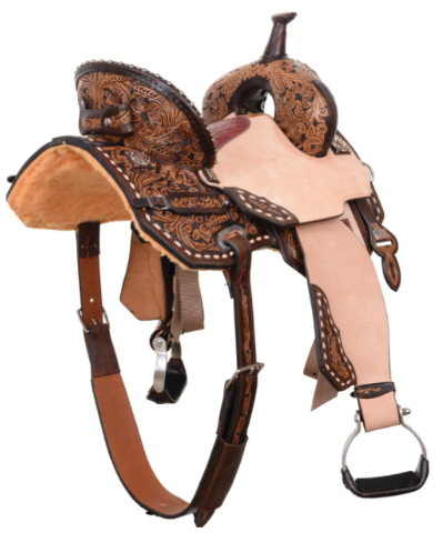 Martha Josey Cash Gold Buckle Barrel Saddle | Made in USA!