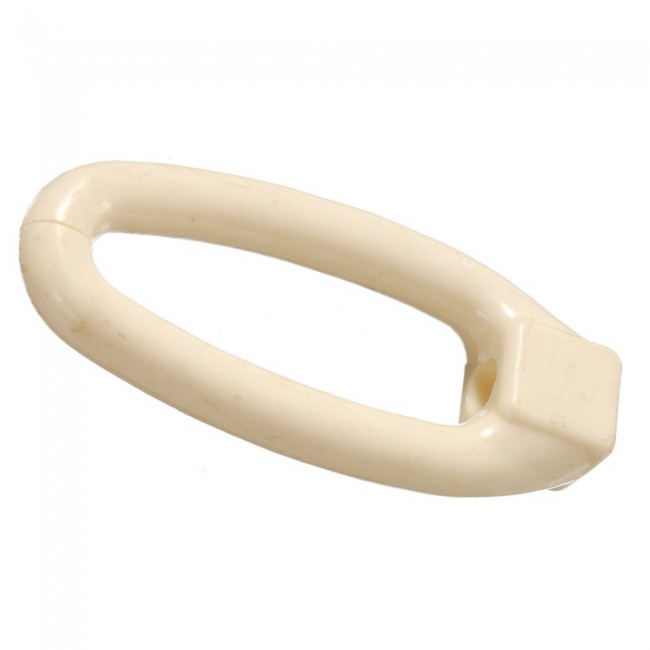 Robust Plastic Breakaway Honda; Cream-Colored, Durable for Breakaway Roping; Enhances Practice Experience