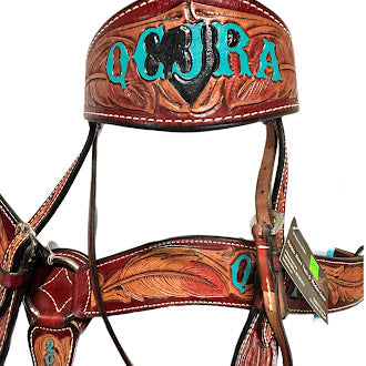 QCBRA Trophy Headstall and Breastcollar