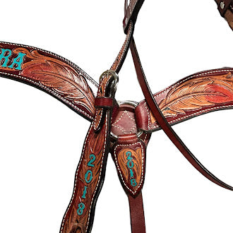 QCBRA Trophy Headstall and Breastcollar