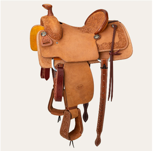 Relentless Roughout Roper Saddle