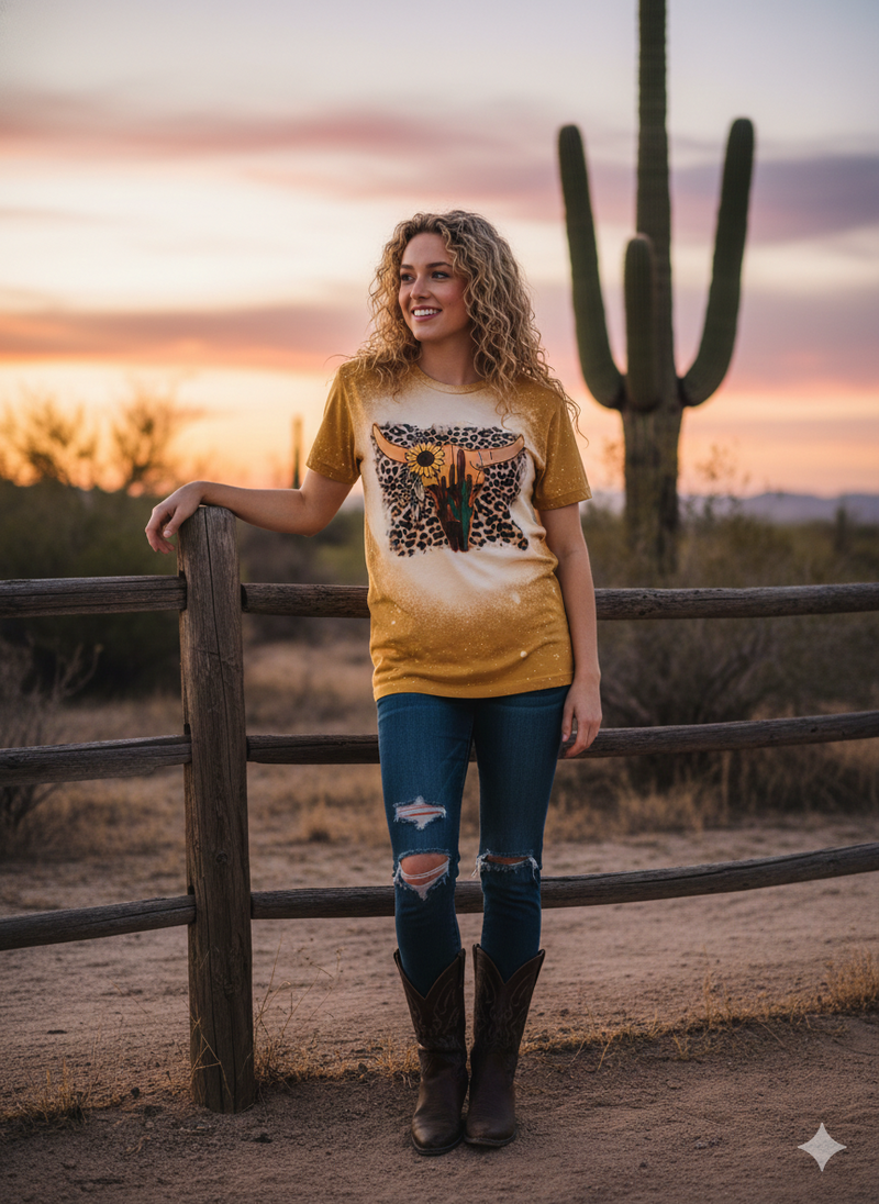 Experience Unmatched Comfort with Western Graphic Tees | Handcrafted in The USA