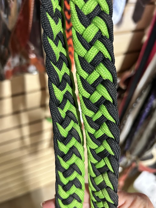 Knotted Cord Roping/Barrel Reins