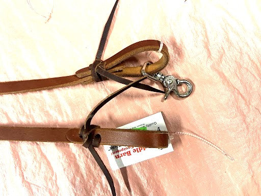 Leather Paracord Barrel Reins